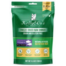 Kelly & Cos Cat Freezed-Dried Raw Dinner Tuna and YellowTail Fish with Mixed Fruits and Vegetables 156g (2 Packs), 900813 (2 Packs), cat Freeze Dried, Kelly & Cos, cat Food, catsmart, Food, Freeze Dried